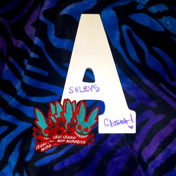 IZUKU Other - *2/$12🕶 NWT MY HERO ACADEMIA IZUKU LOGO PATCH Iron Sew Patch Official Licensed